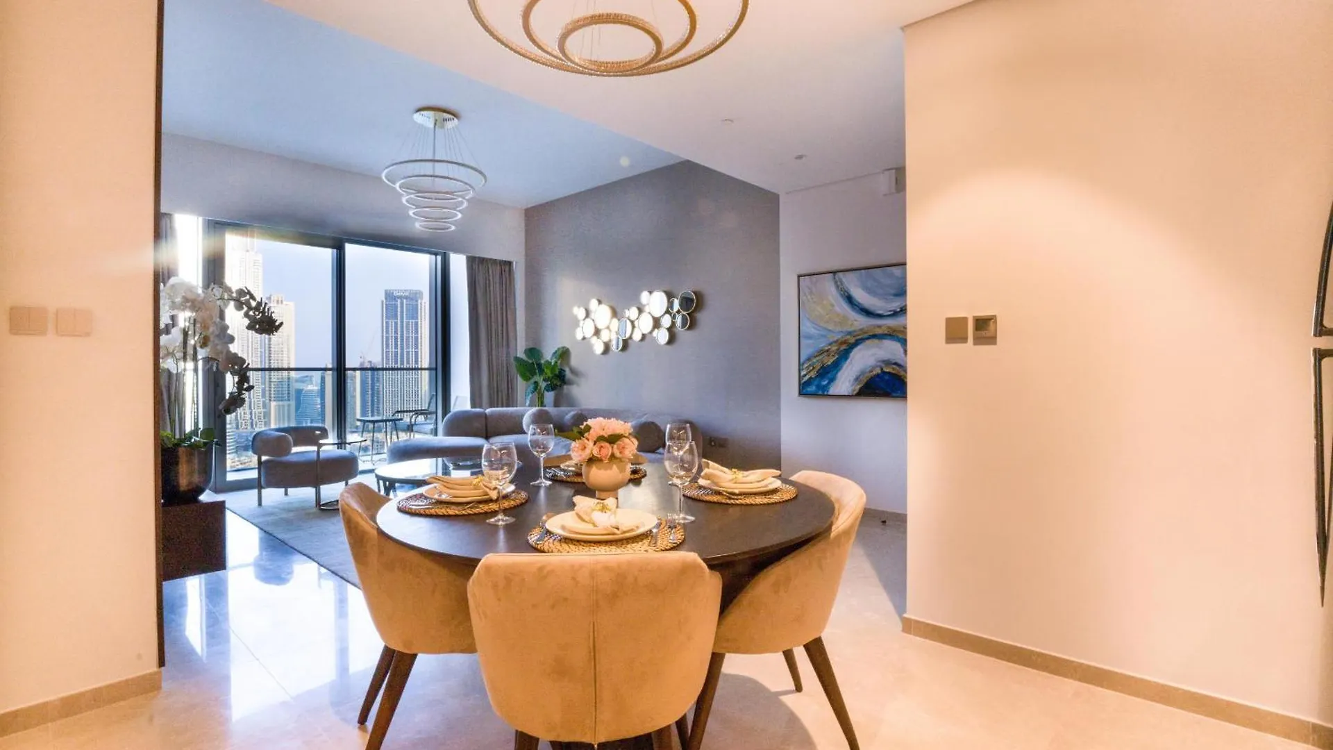 Easygo-Core Luxury 2Bdr In Grande Signature Res Panoramic View Dubai Birleşik Arap Emirlikleri