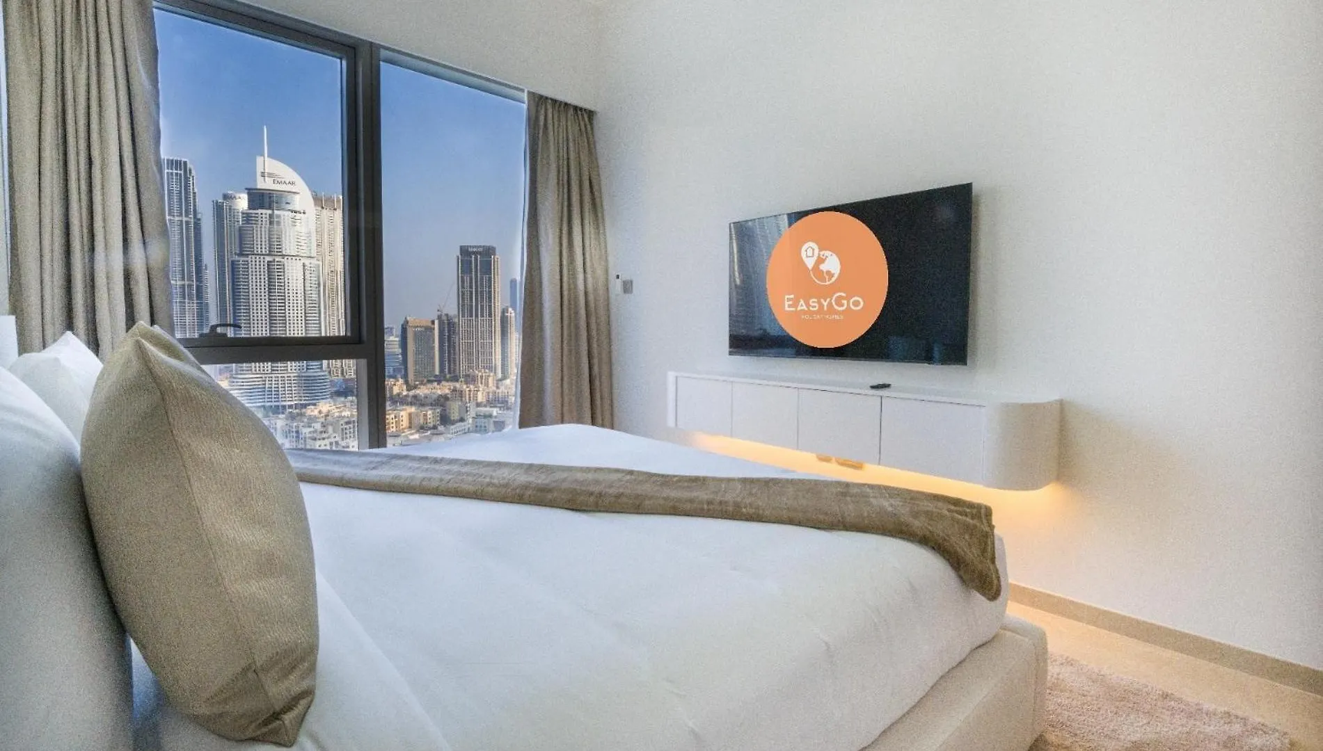Easygo-Core Luxury 2Bdr In Grande Signature Res Panoramic View Dubai